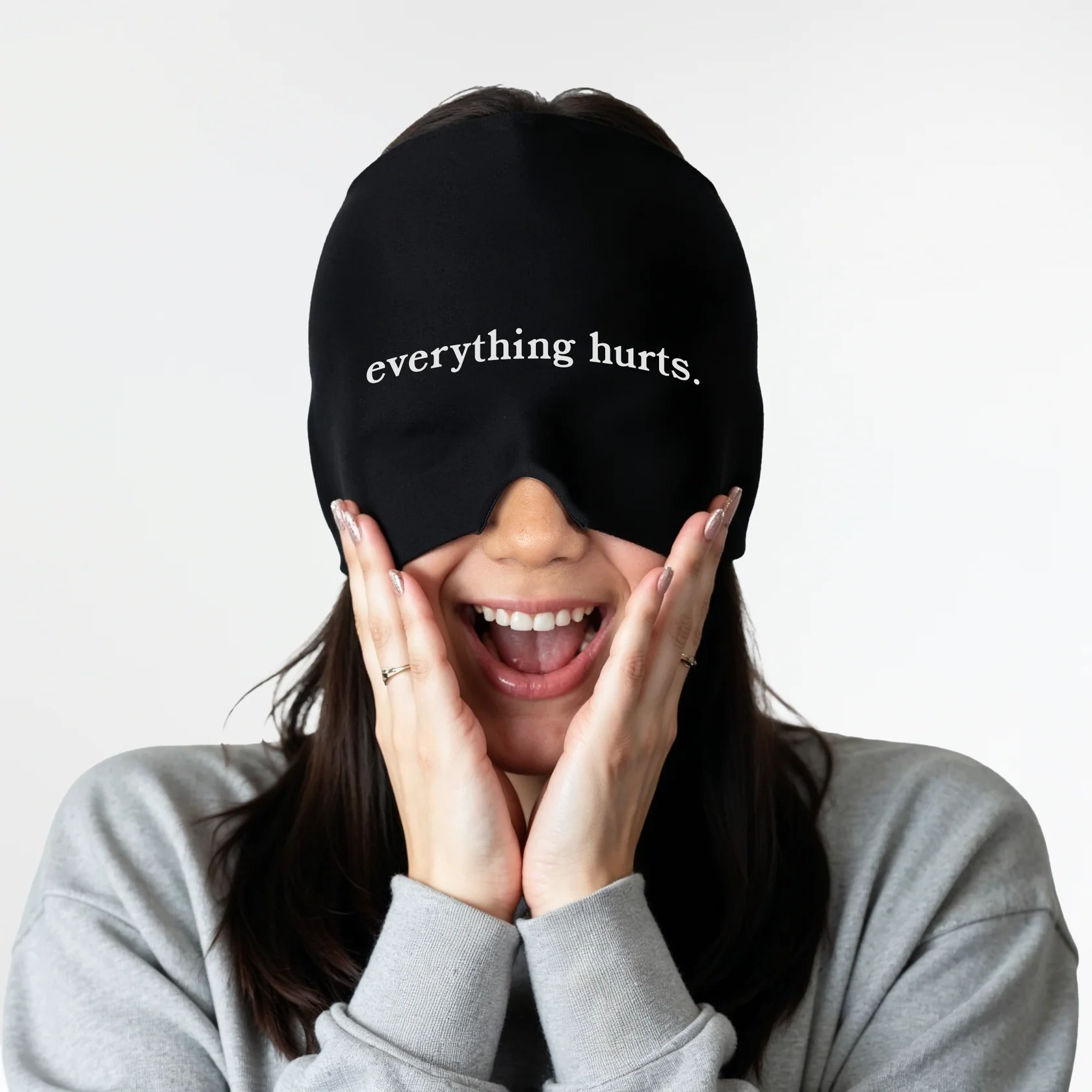 "everything hurts" hangover relief cap